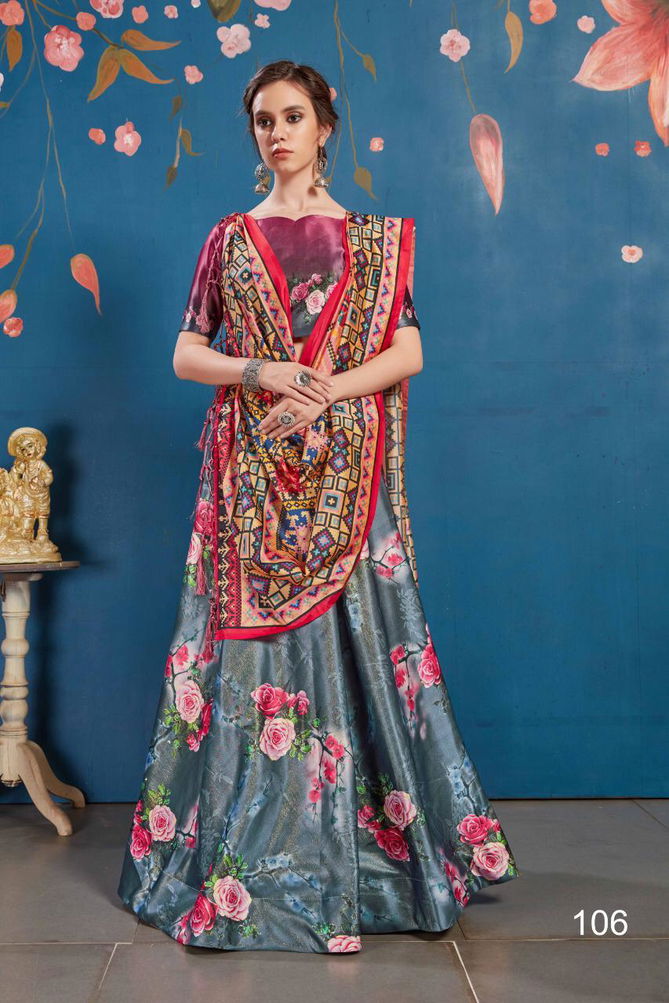 Floral vol 1 heavy Designer Lehenga choli